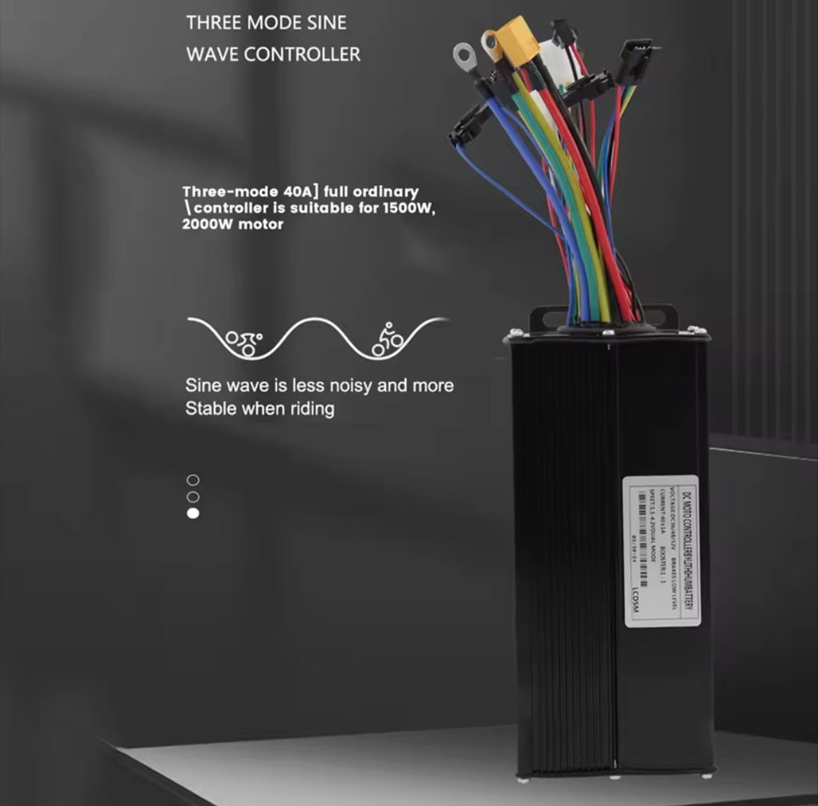 36/48/52v E-bike Controller