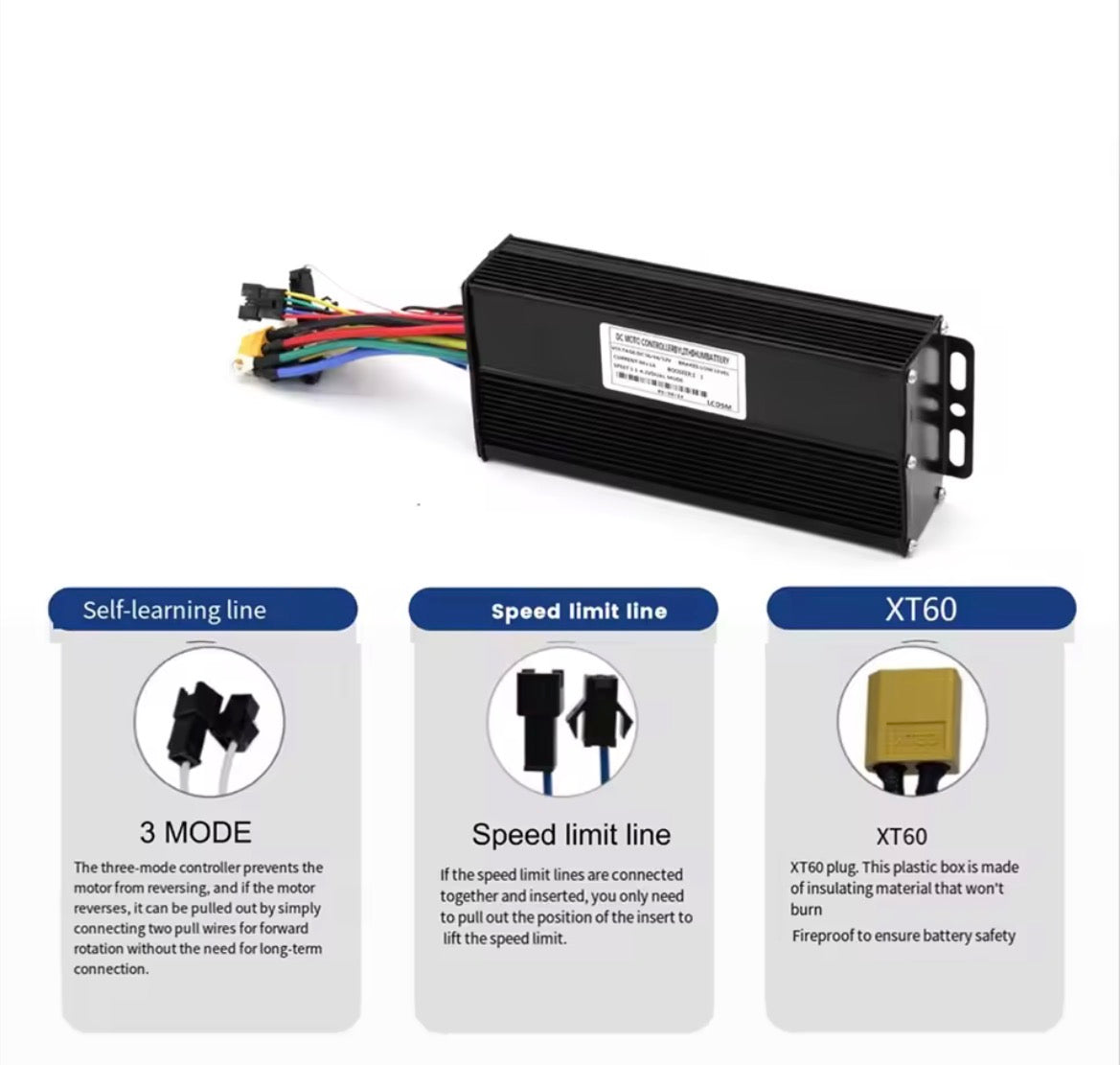 36/48/52v E-bike Controller