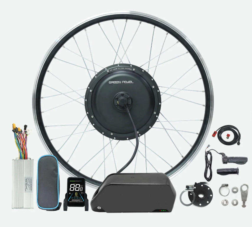 2000w E-bike conversion kit With battery